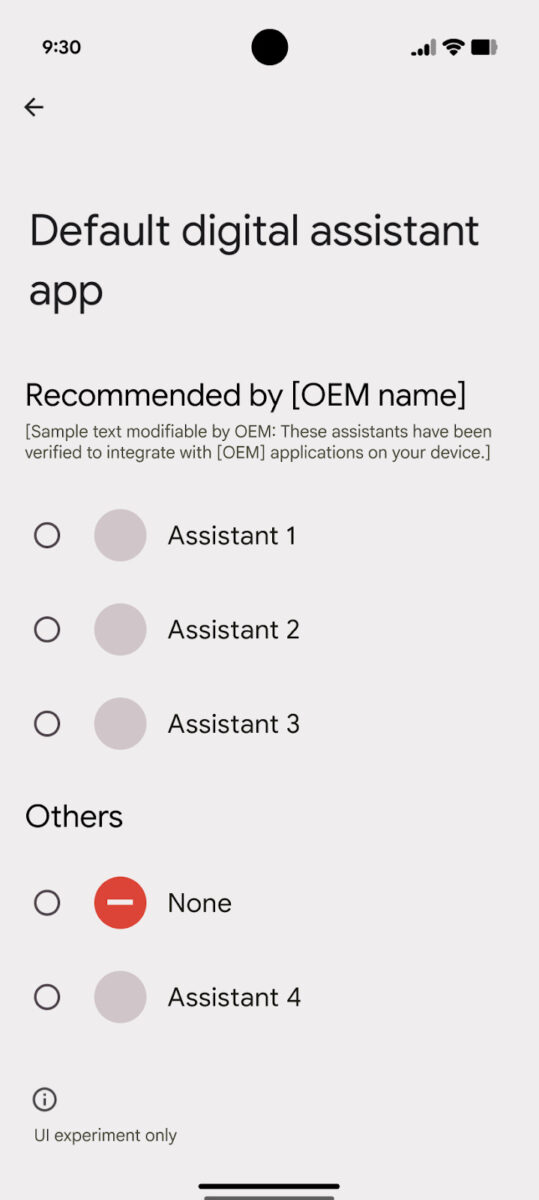 Android Help Assistant Android may soon recommend you use an 'optimized' voice assistant ...