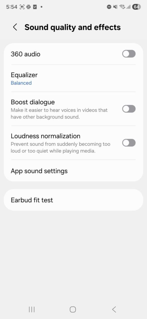 One UI 8 could bring some frustrating changes to audio settings ...