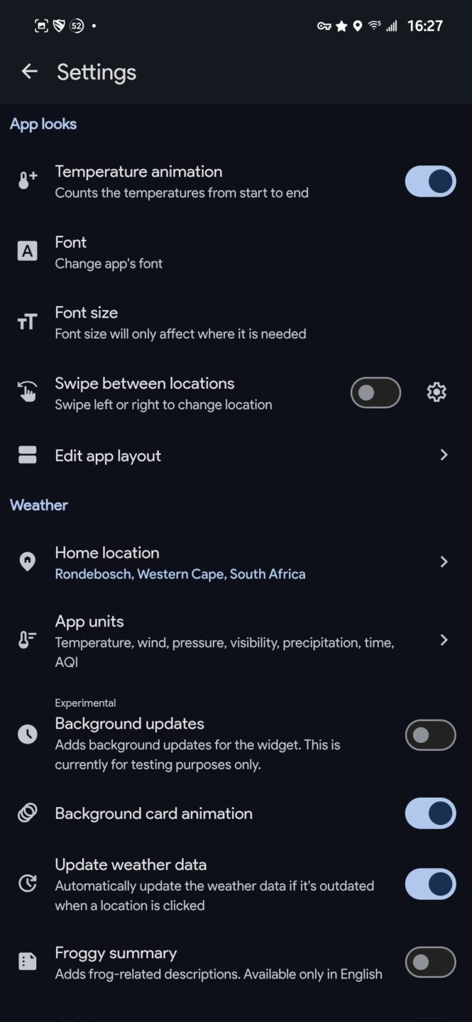 Weather Appsettings Weather Master is my new favorite Android weather app for Pixels