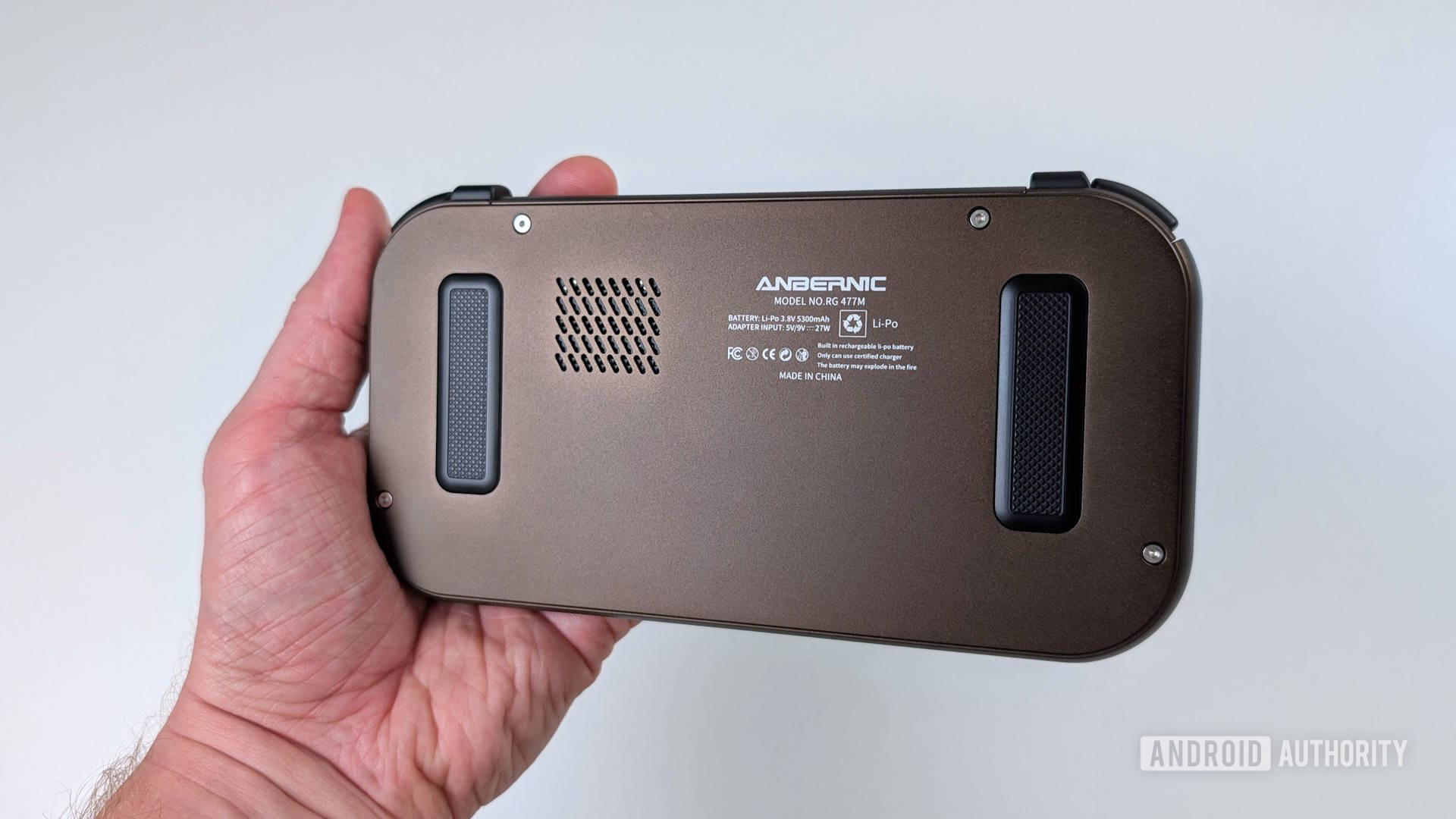 ANBERNIC RG 477M back grips