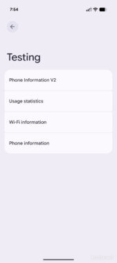 Android's hidden phone info menu is finally getting organized - Android ...