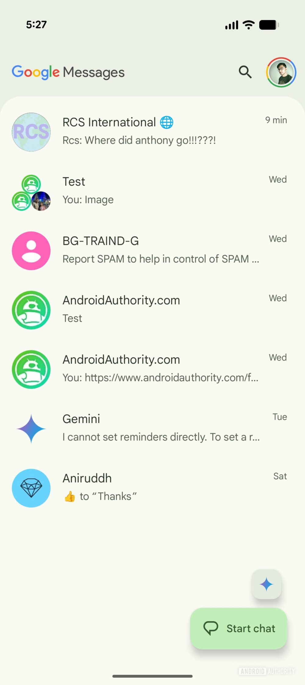 Google may be removing its iconic 'G' logo from Messages