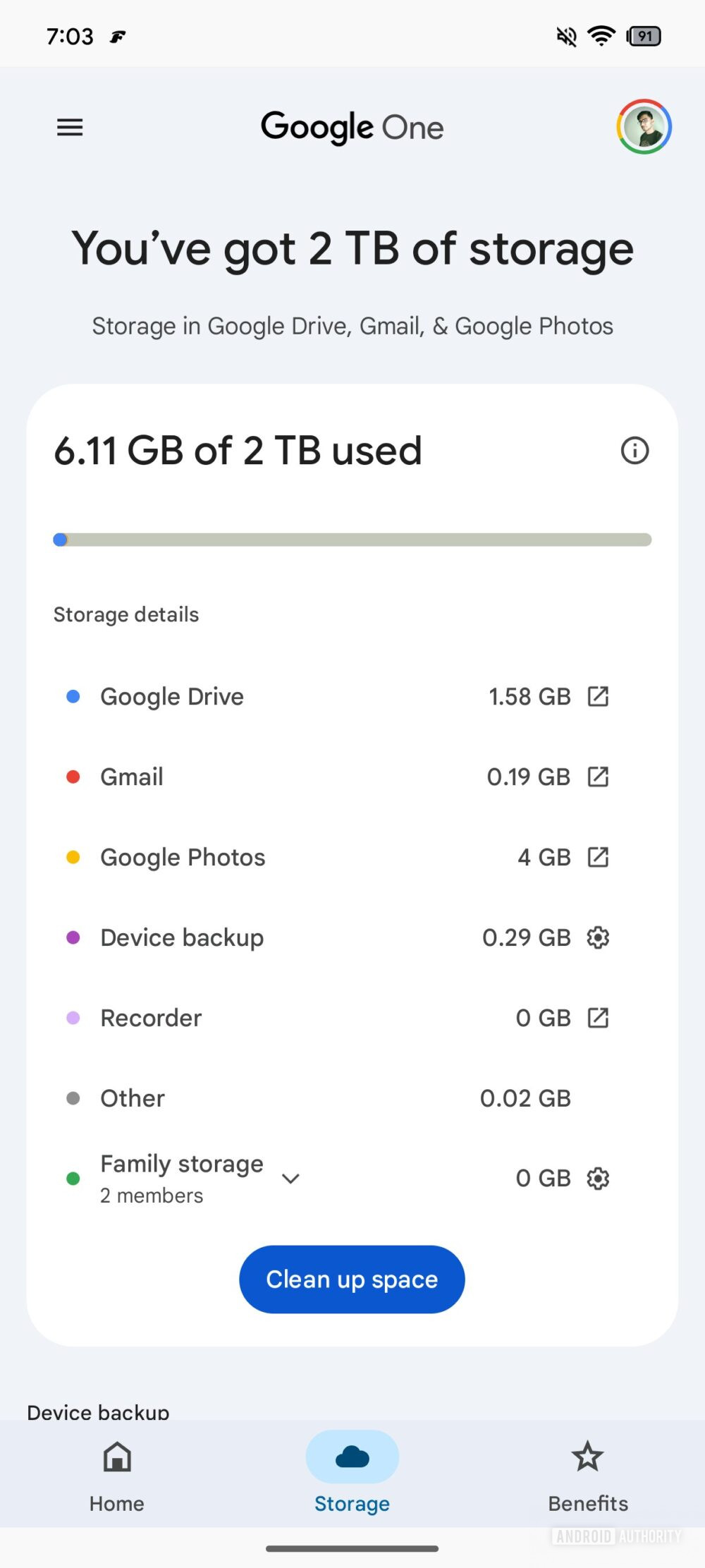 Google One is looking great with upcoming Expressive tweaks - Android ...