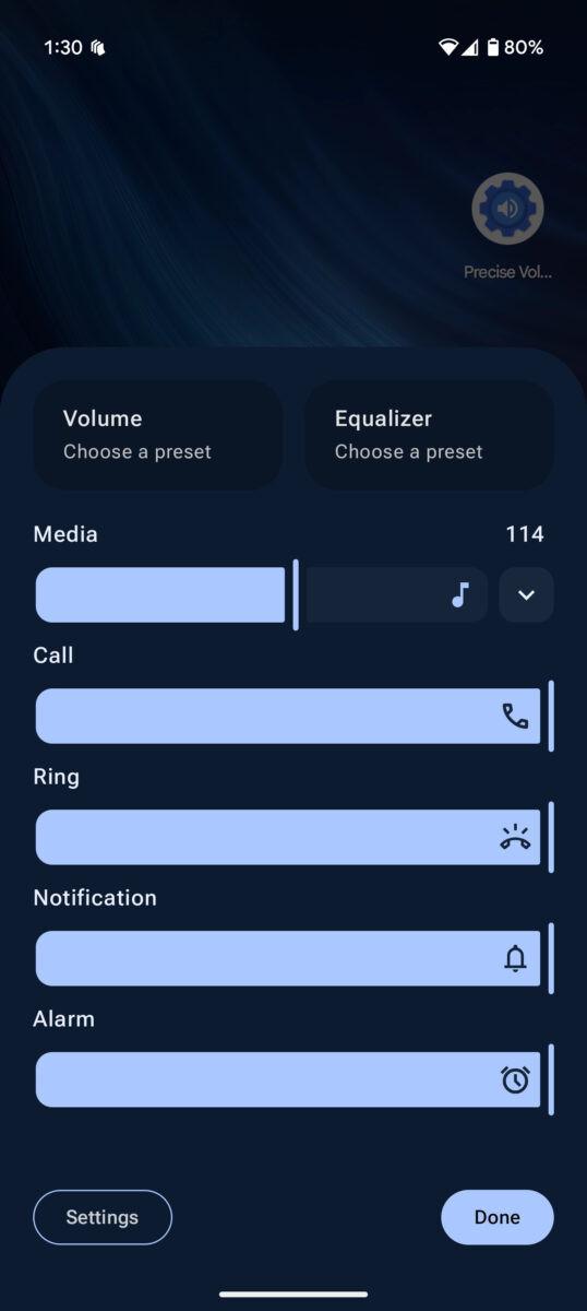 It's here! Precise Volume app gets Android 16-style volume UI - Android ...