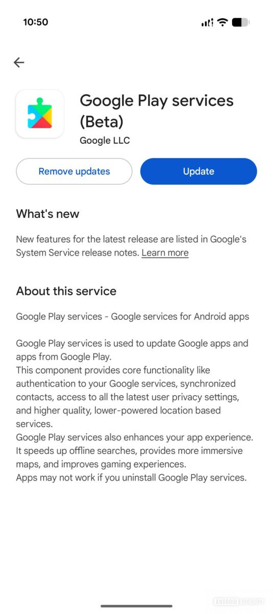 Unratable Android system apps start going unratable in Play Store - Android Authority