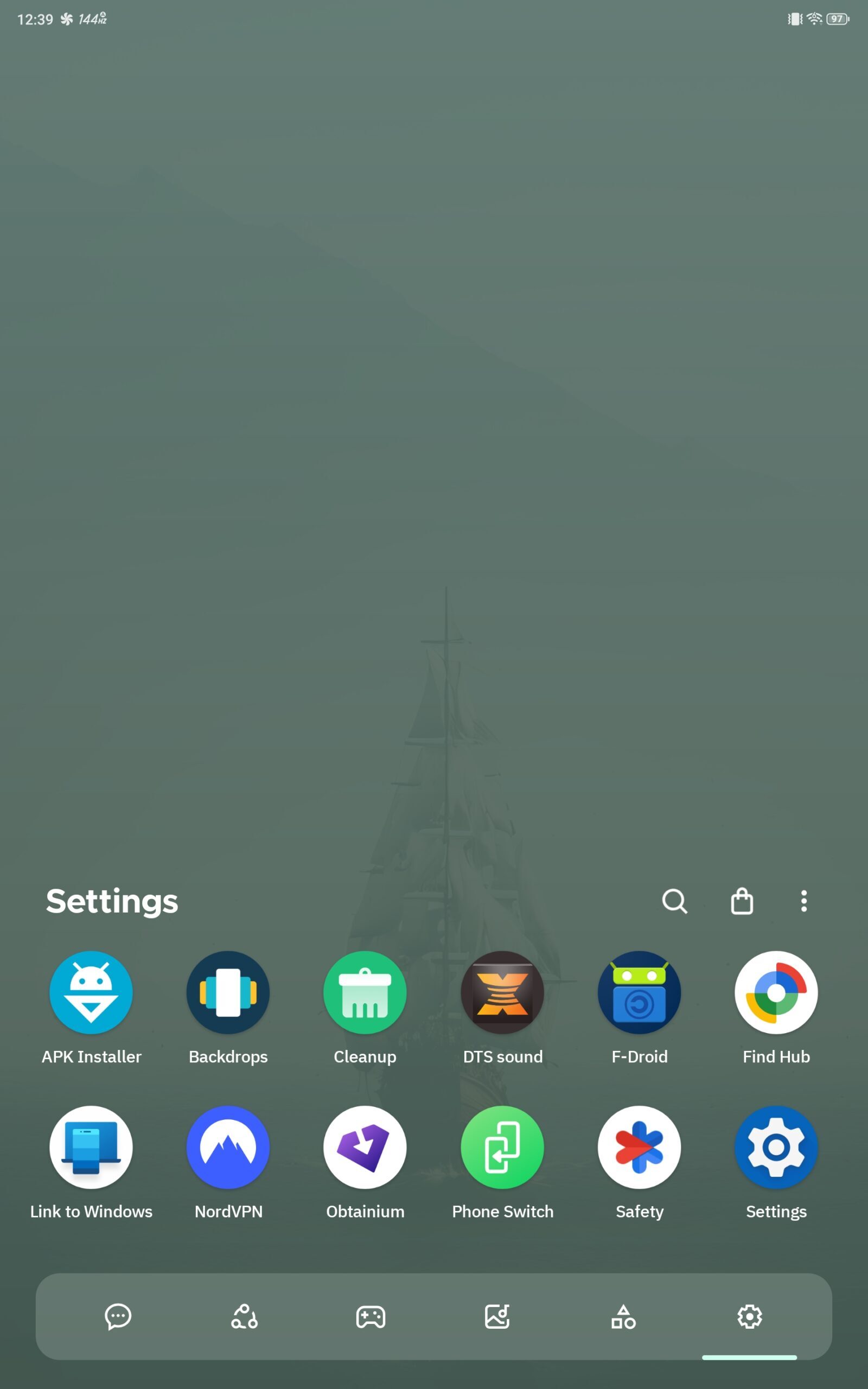 smart launcher 6 drawer