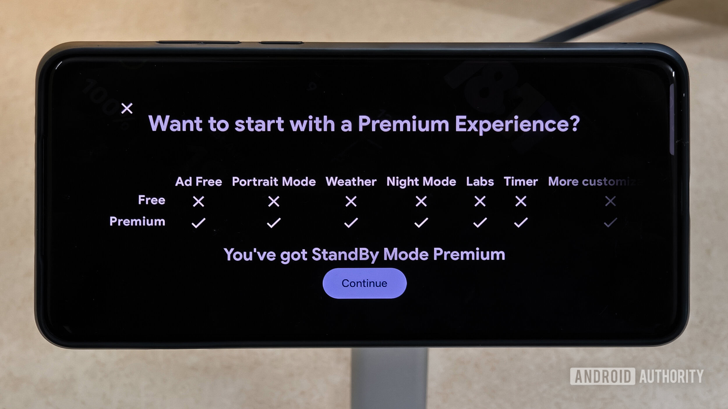 Android Standby Mode Pro free limits