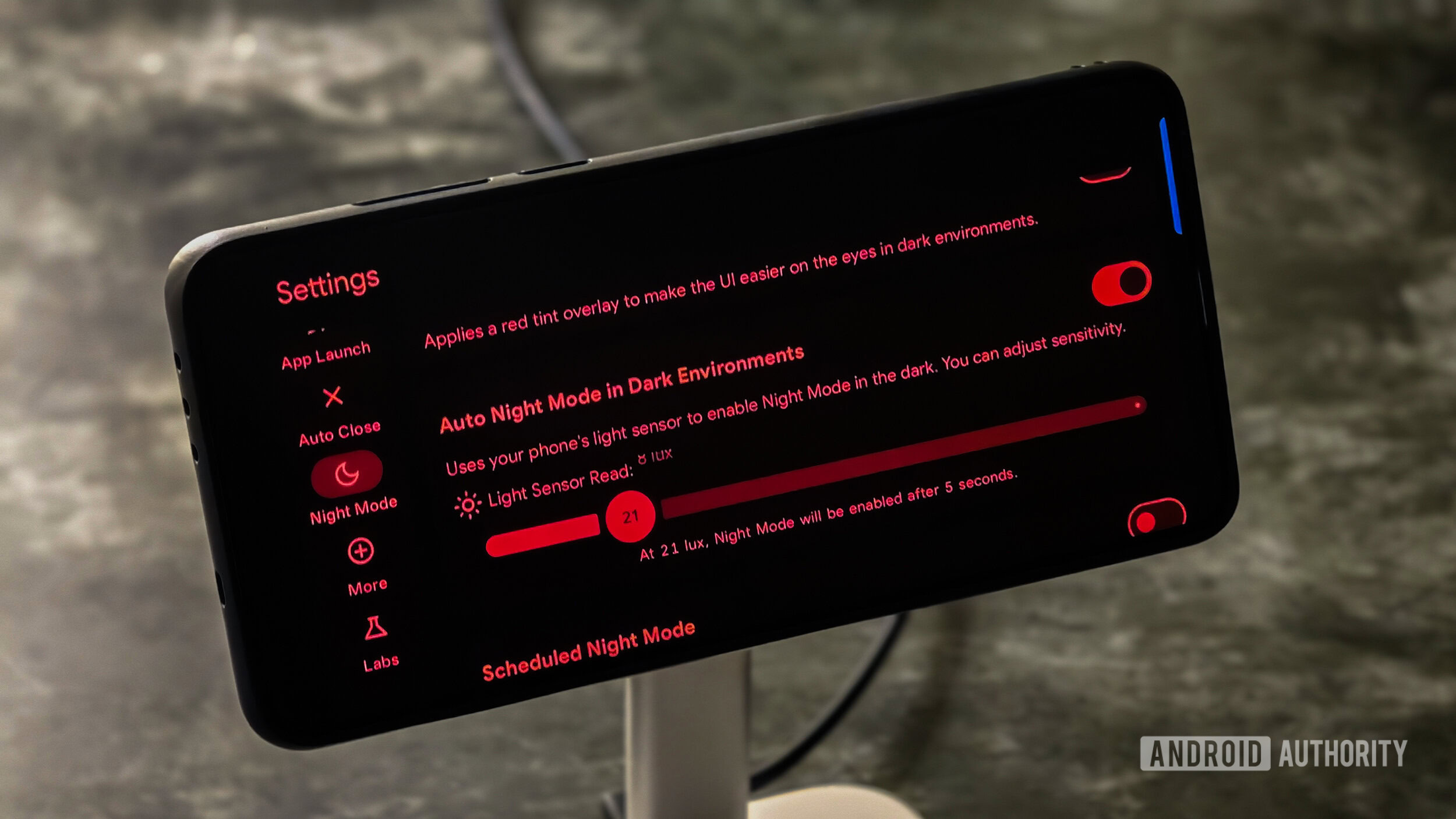 Android Standby Mode Pro night mode