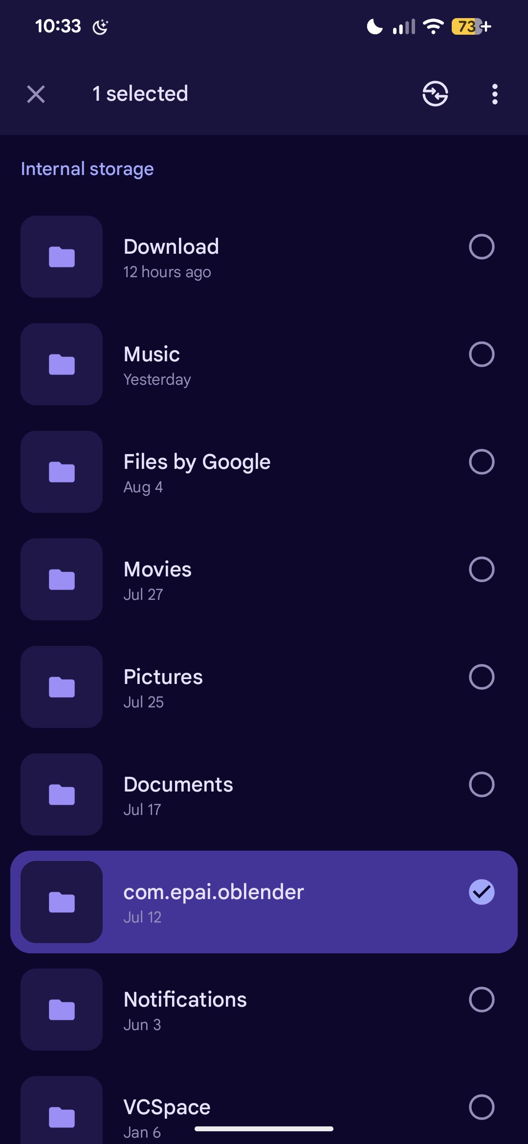 Google Files Material 3 Expressive folders
