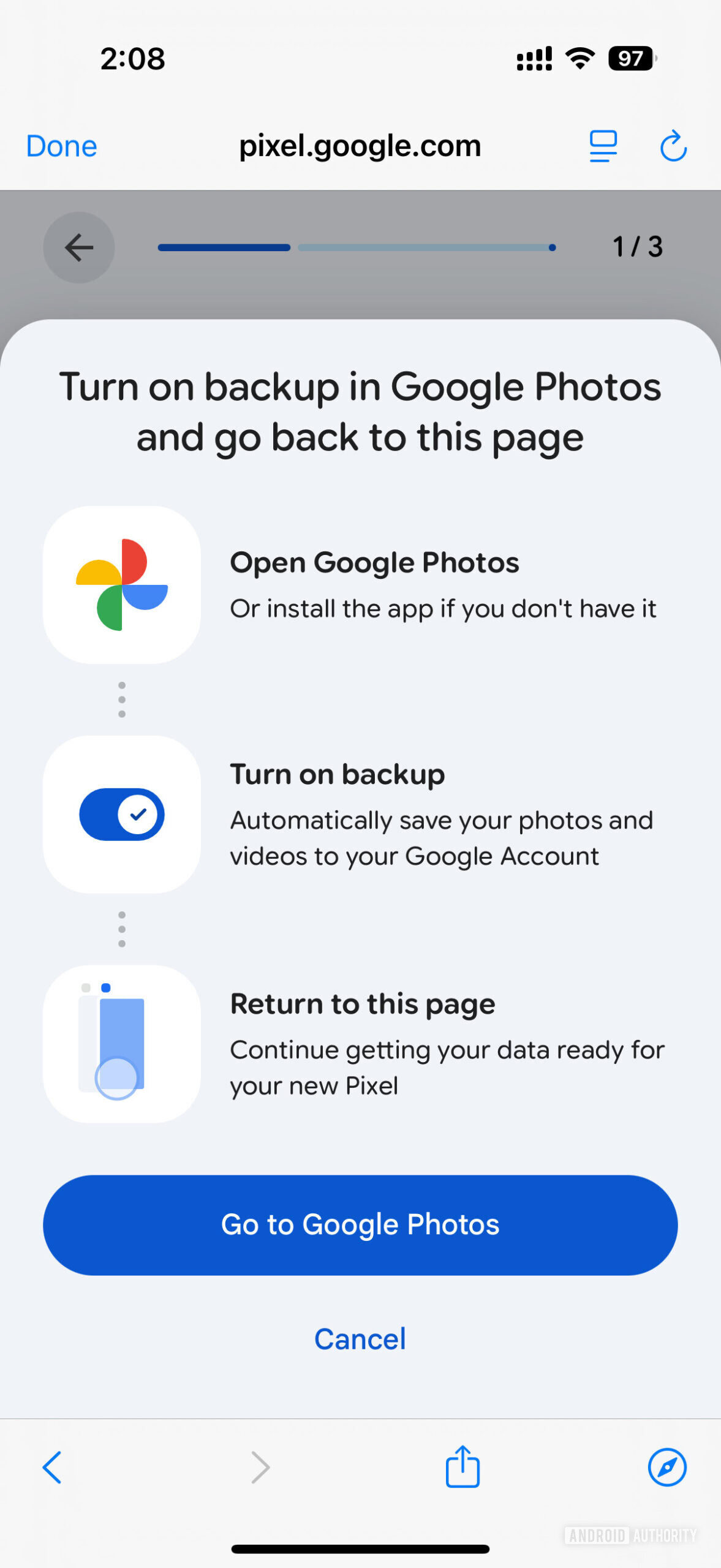 Google Head Start tool Google Photos 2