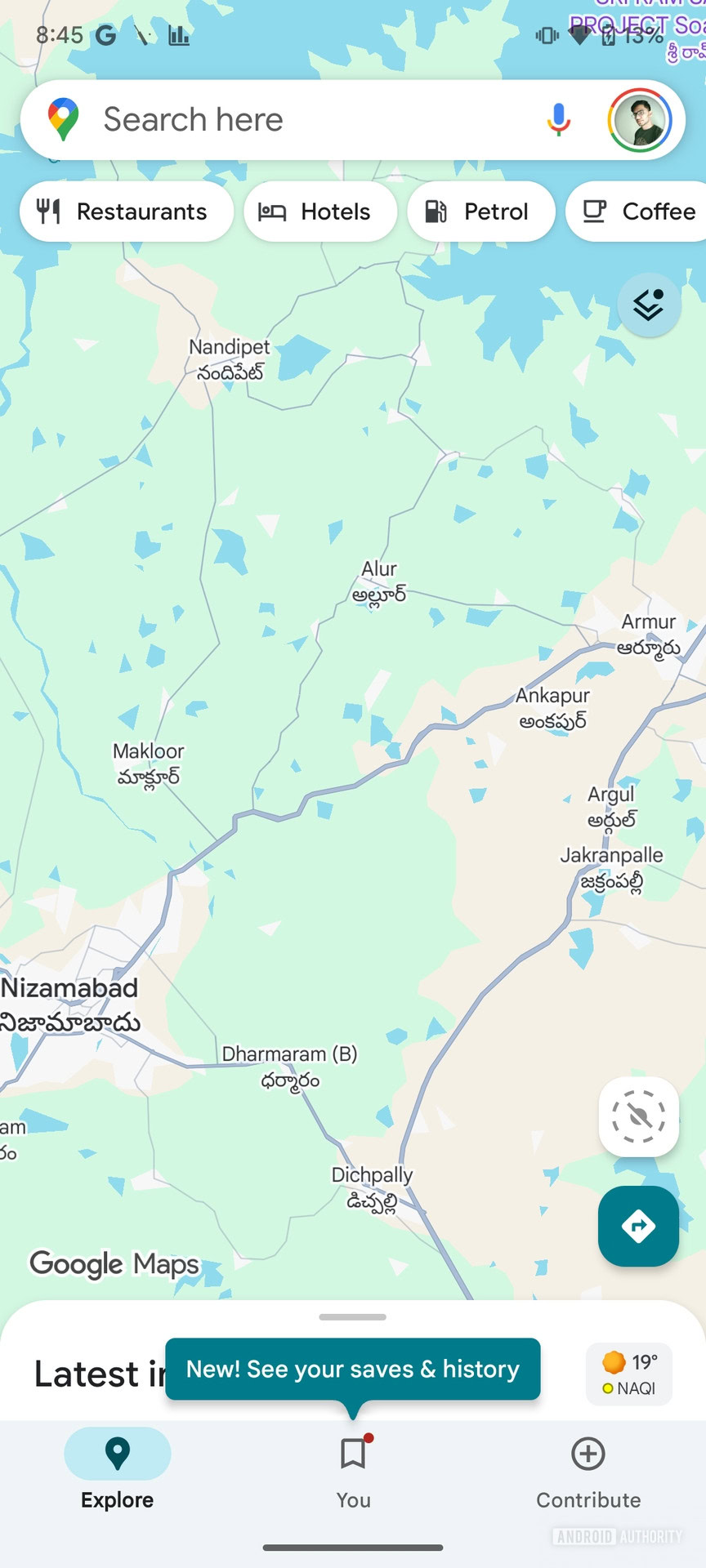 Google Maps Your Places (2)