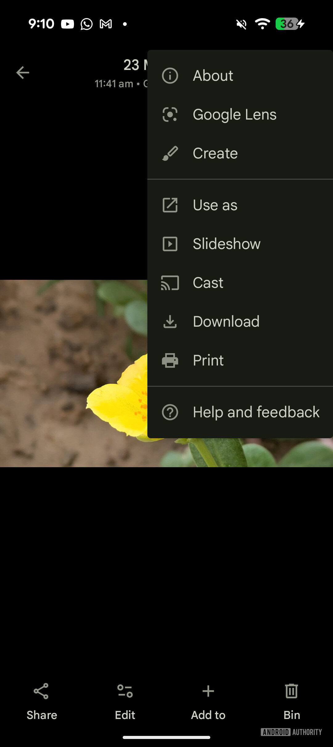Google Photos image viewer changes 2