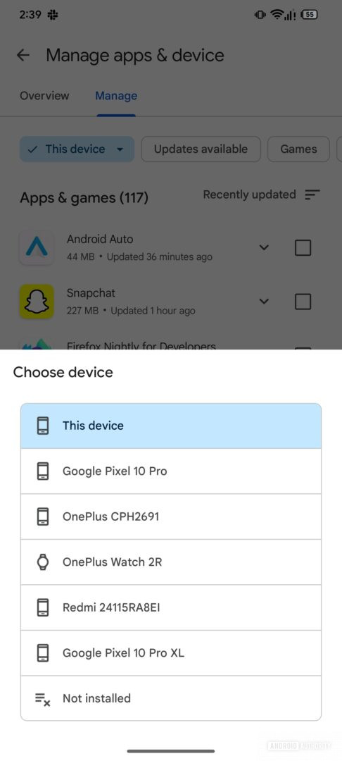 Google Play Store brings a better way to remotely manage apps