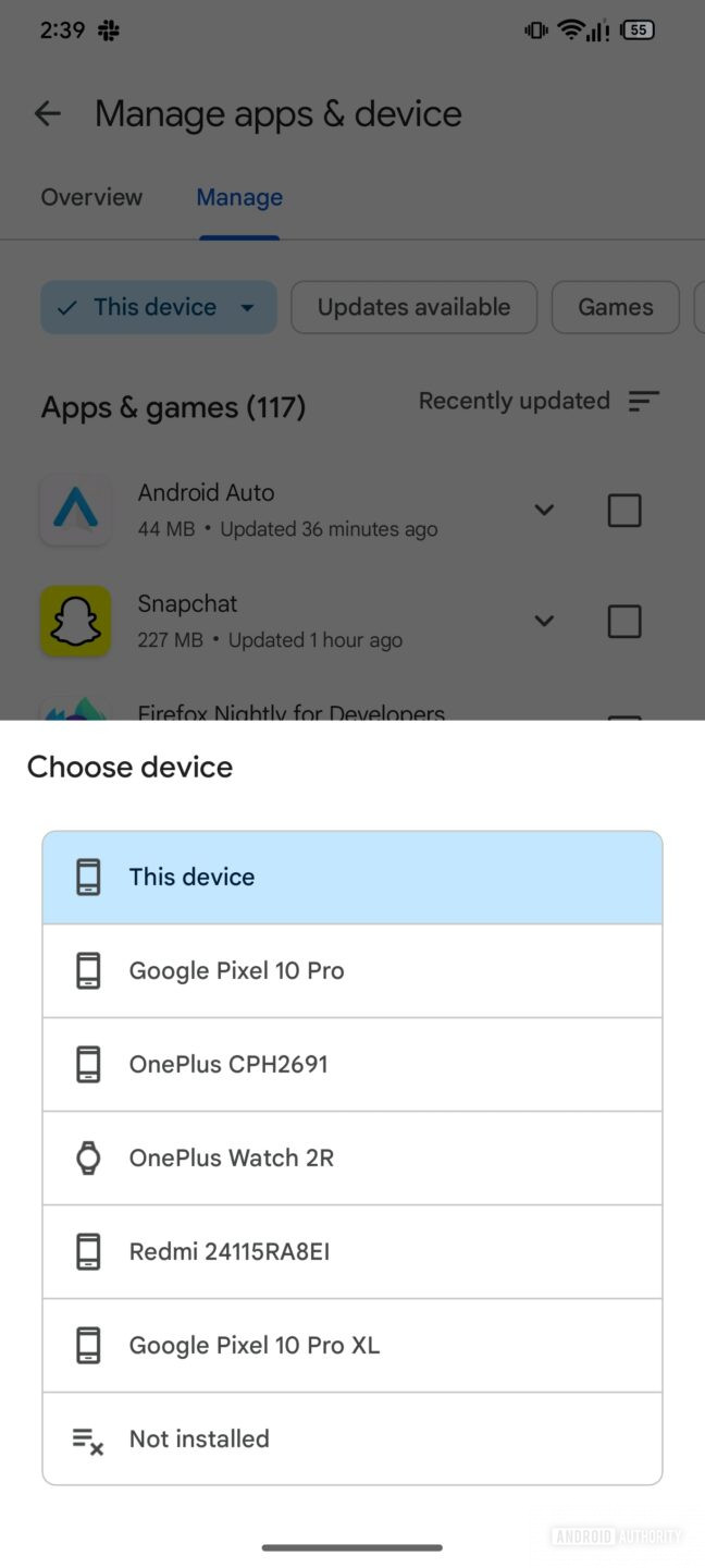 Google Play Store brings a better way to remotely manage apps