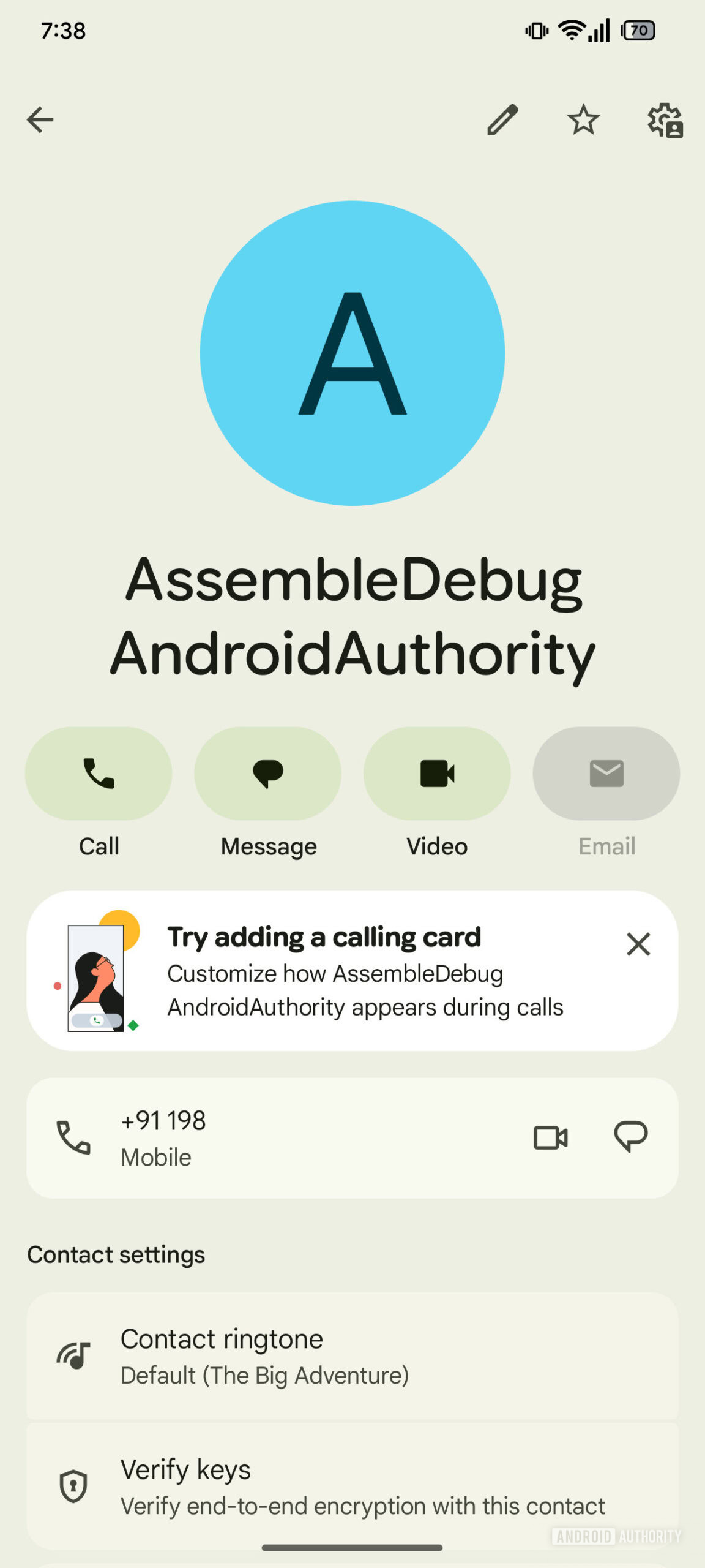 Google calling cards AssembleDebug 1