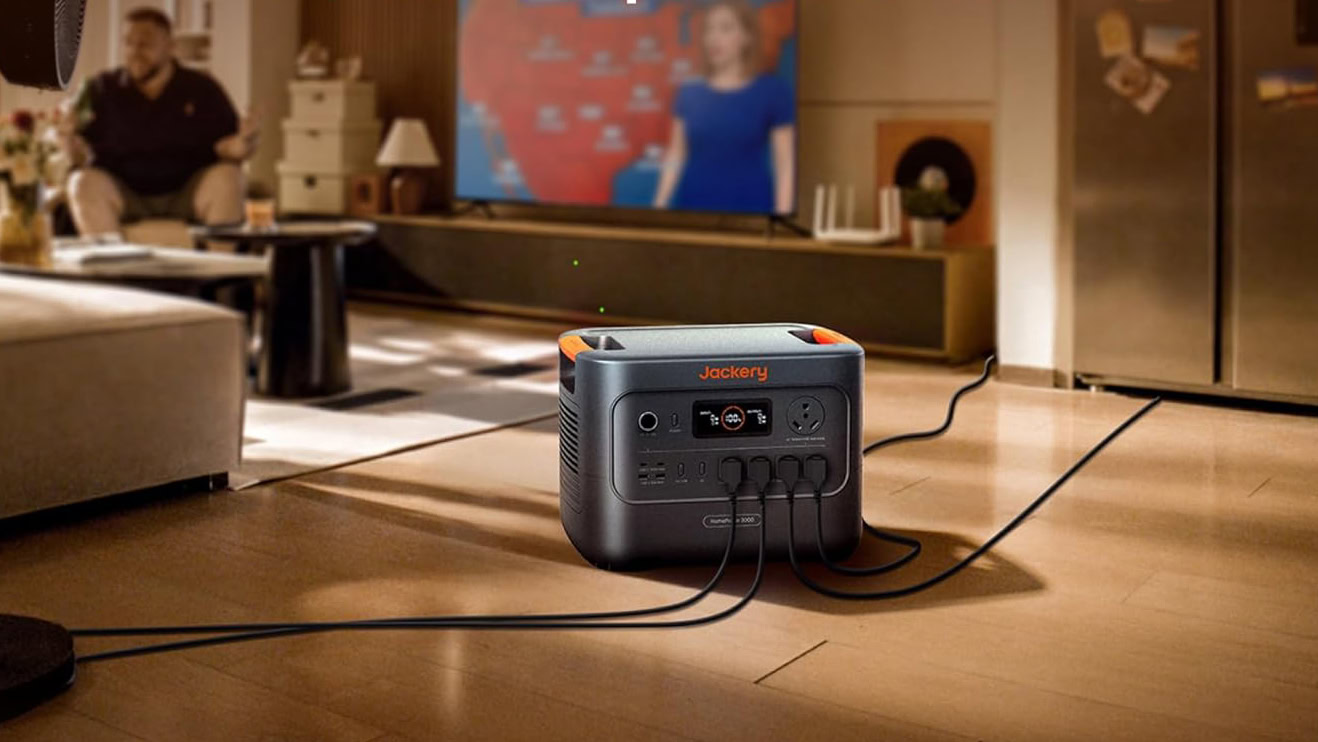 Jackery HomePower 3000 in living room