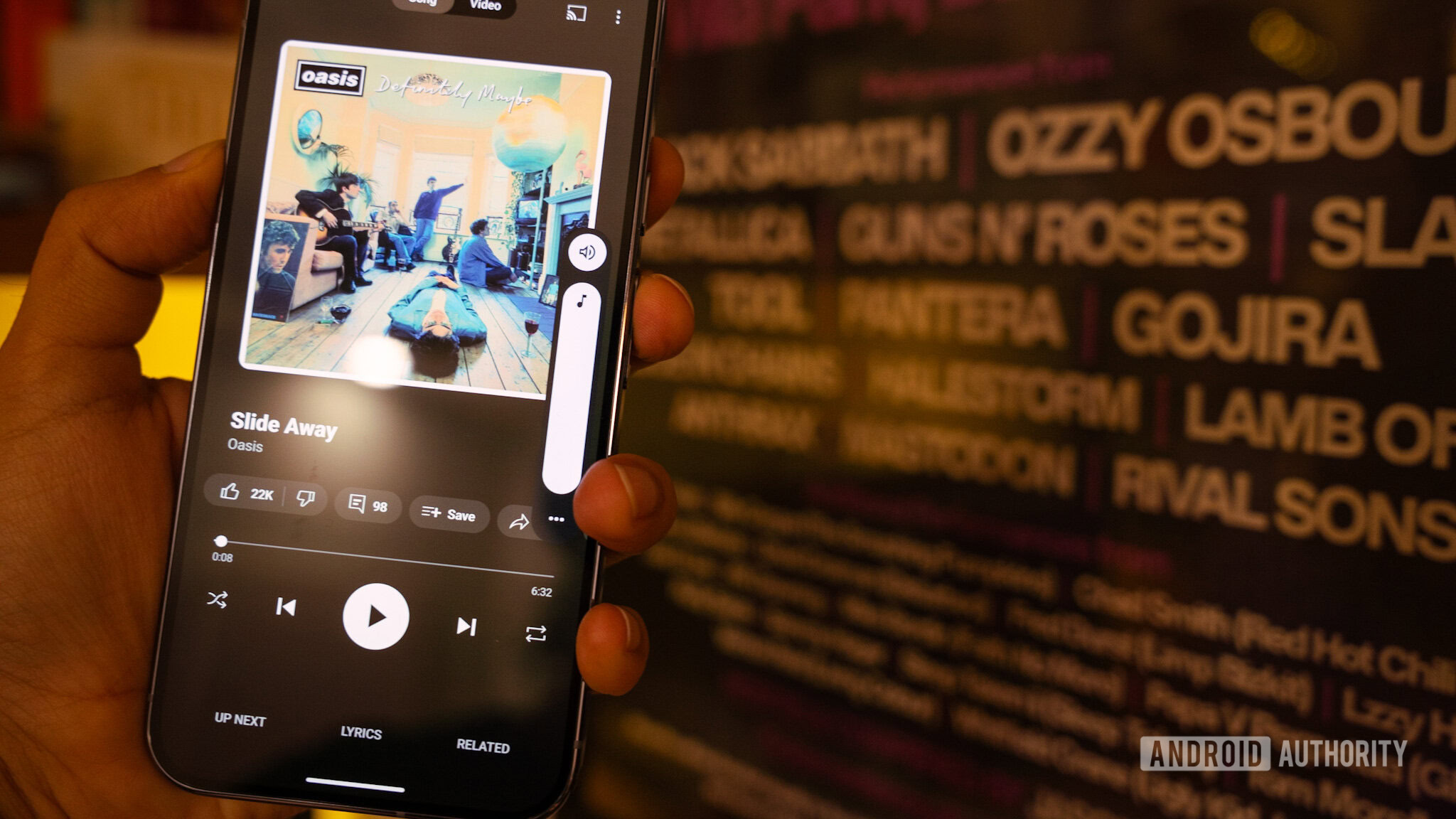 Pixel 10 Pro XL volume slider Pixel 10 Pro XL volume slider