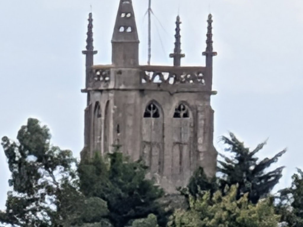 Pixel 9 Pro XL 20x zoom church
