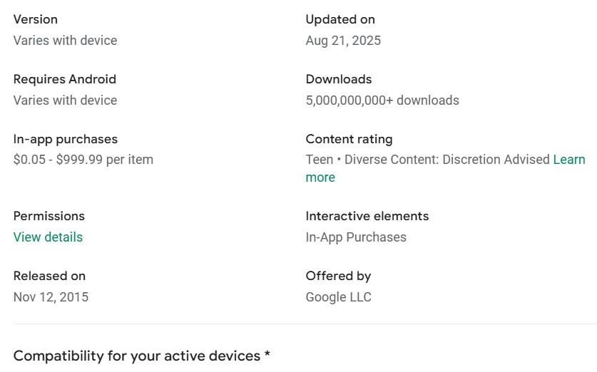 Play Store YouTube Music