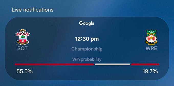 Samsung Now Bar win probability twitter thatjoshguy69