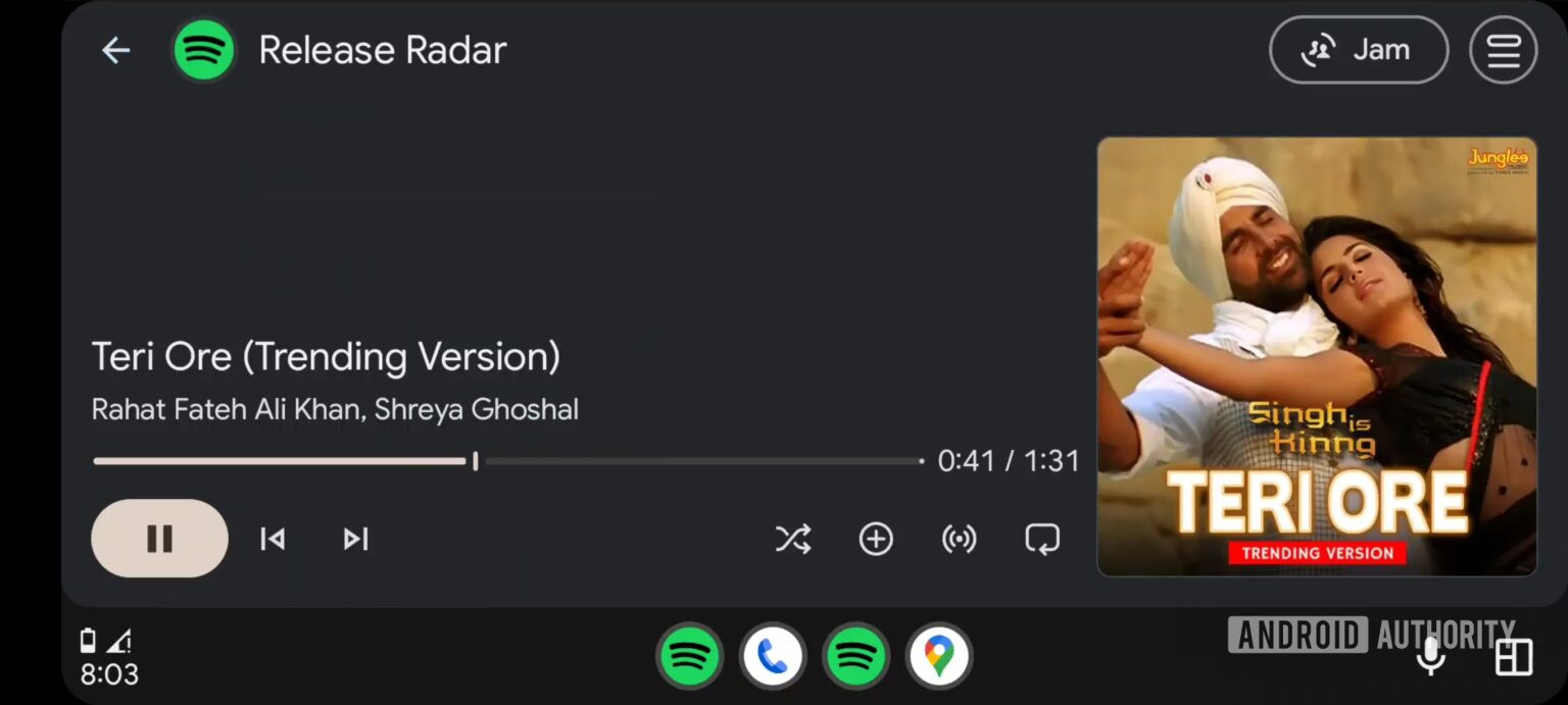 Spotify, YouTube Music test out their new look on Android Auto