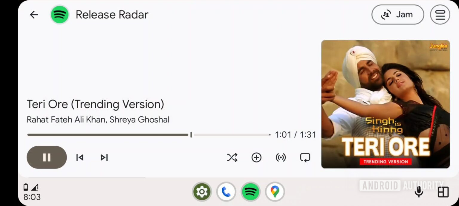 Spotify, YouTube Music test out their new look on Android Auto