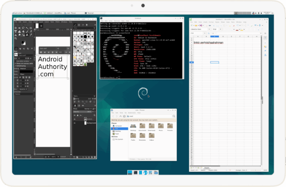 Hands-on: We ran full desktop Linux apps on an Android phone! - Android ...
