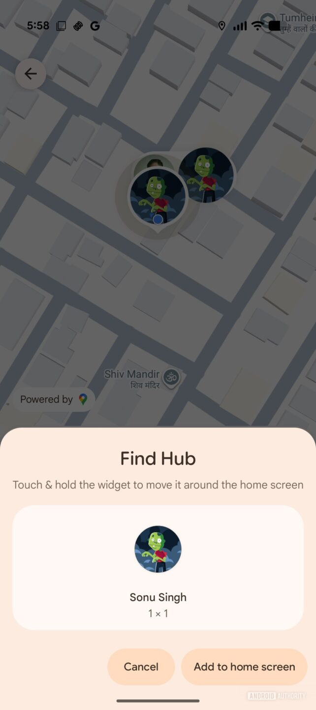 Android's Find Hub prepping home screen location shortcut - Android ...