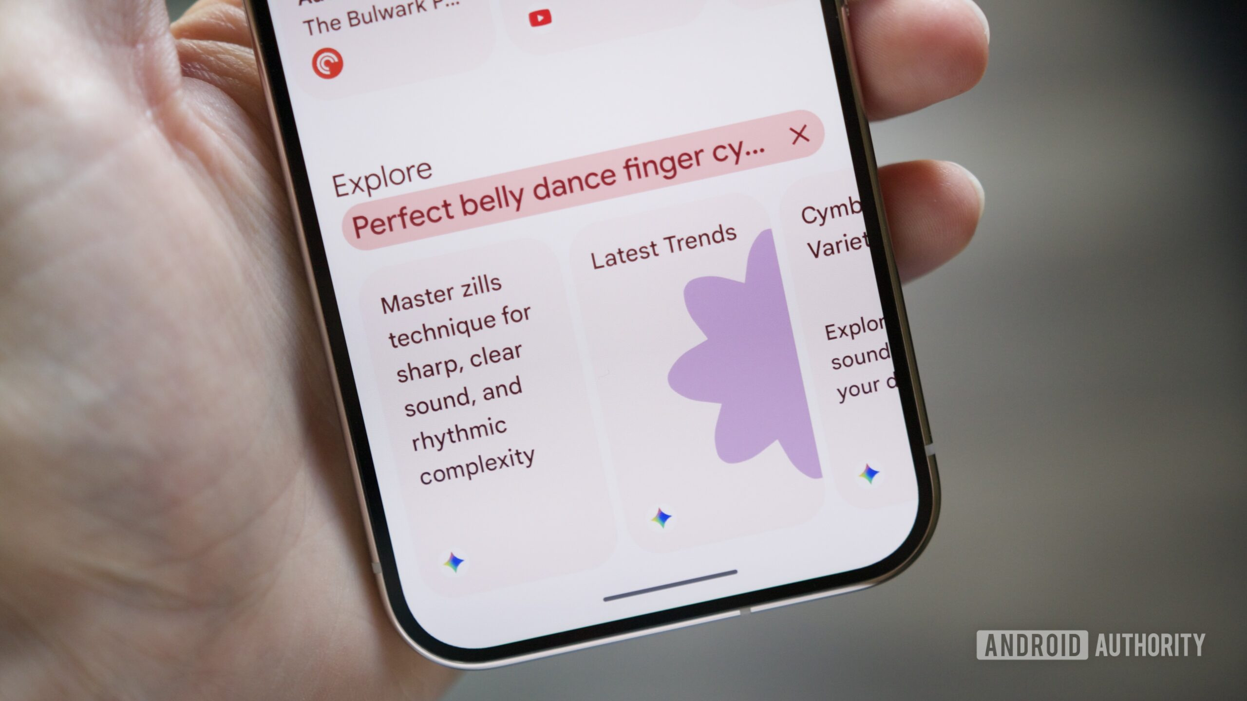 google pixel 10 pro daily hub topics 2 Topics of interest in Google's Daily Hub feature.
