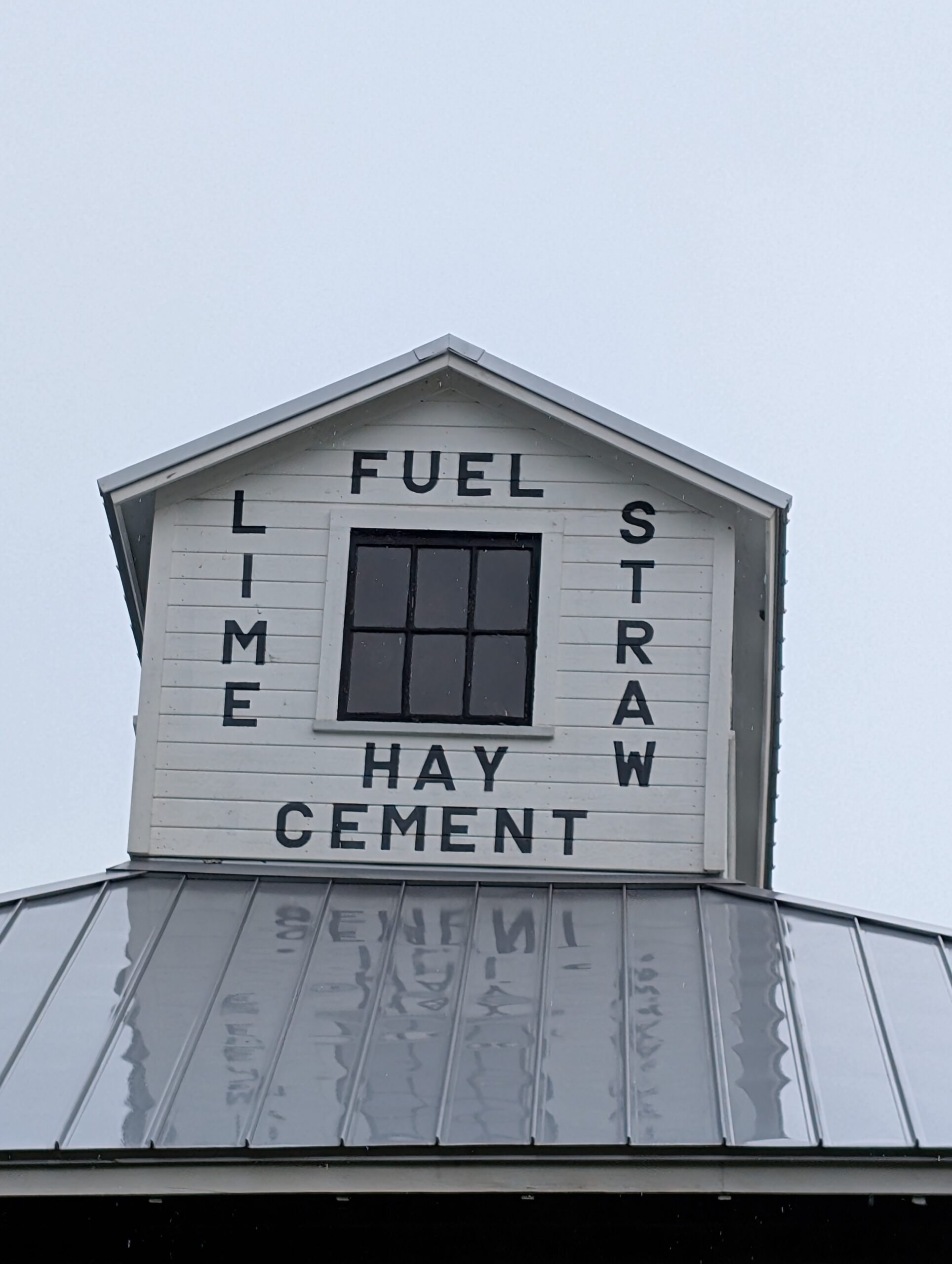 A photo of an old grain elevator, taken with the Google Pixel 9.