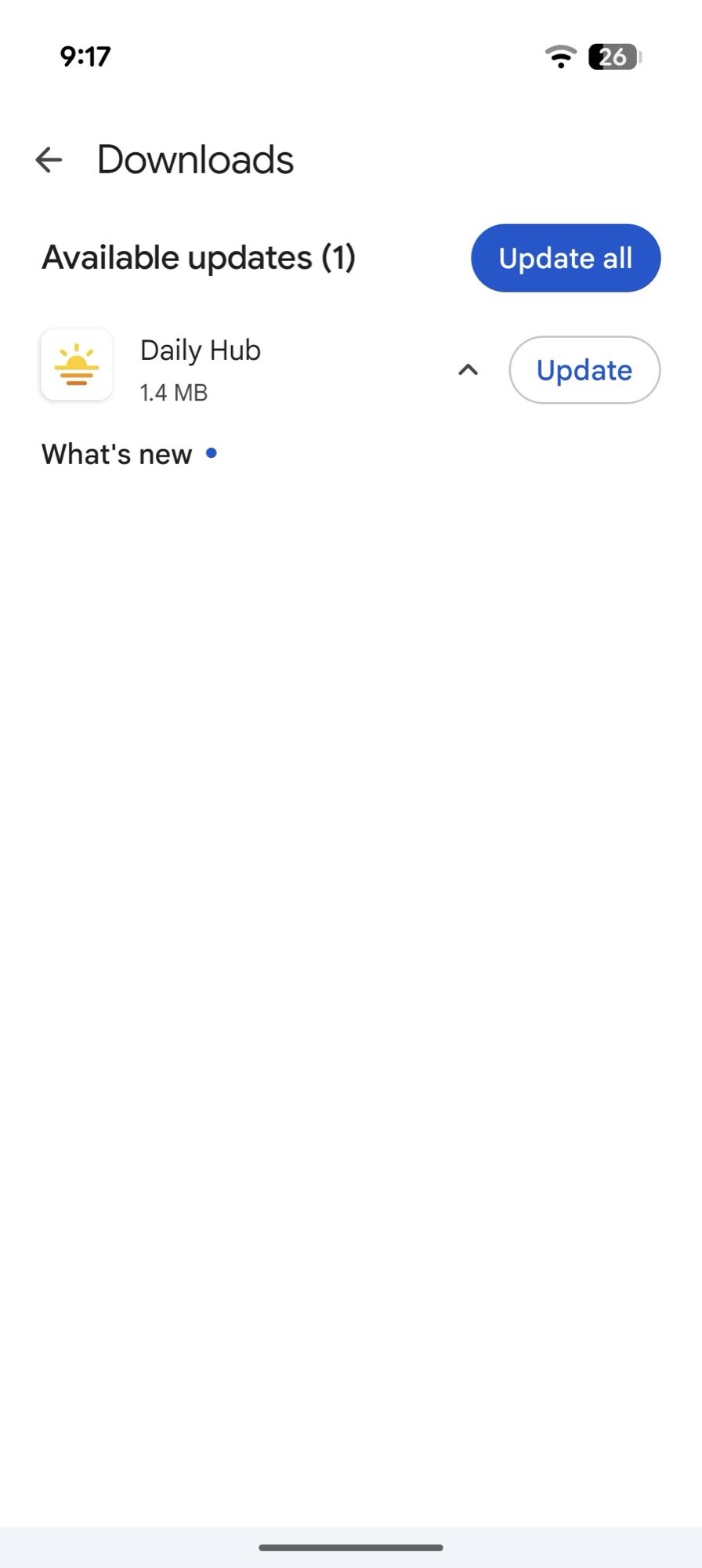 pixel 10 screenshot daily hub stub update 1