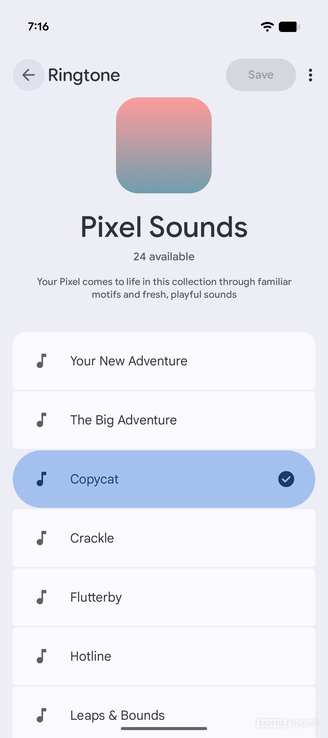 pixel sounds new ui collections