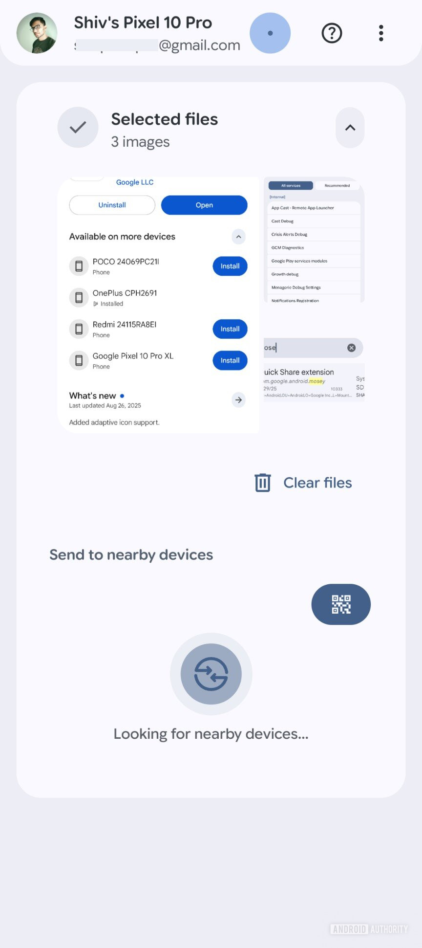 quick share whole new ui 2