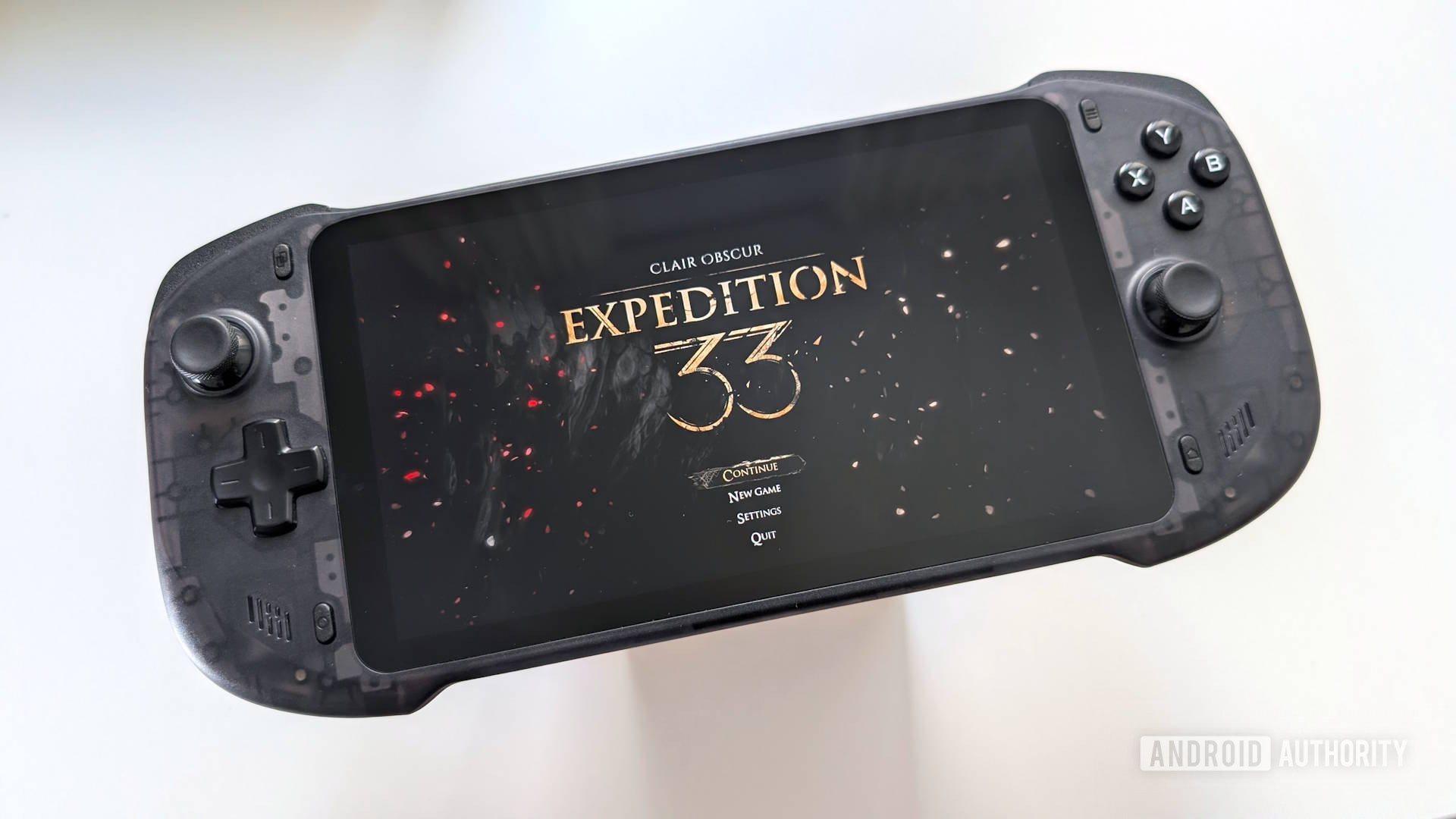 Abxylute One Pro Clair Obscur Expedition 33 title Abxylute One Pro Clair Obscur Expedition 33 title