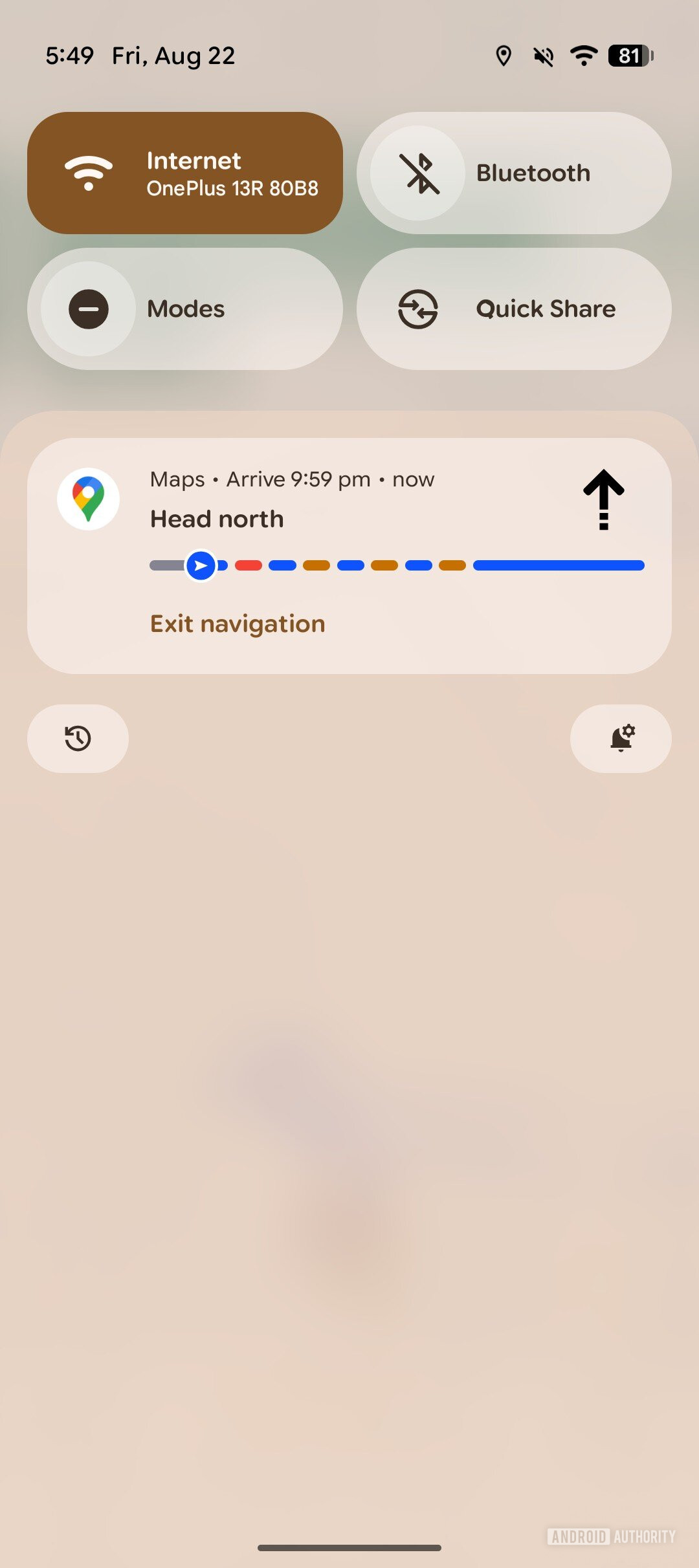 Google Maps Live Updates in Notifications
