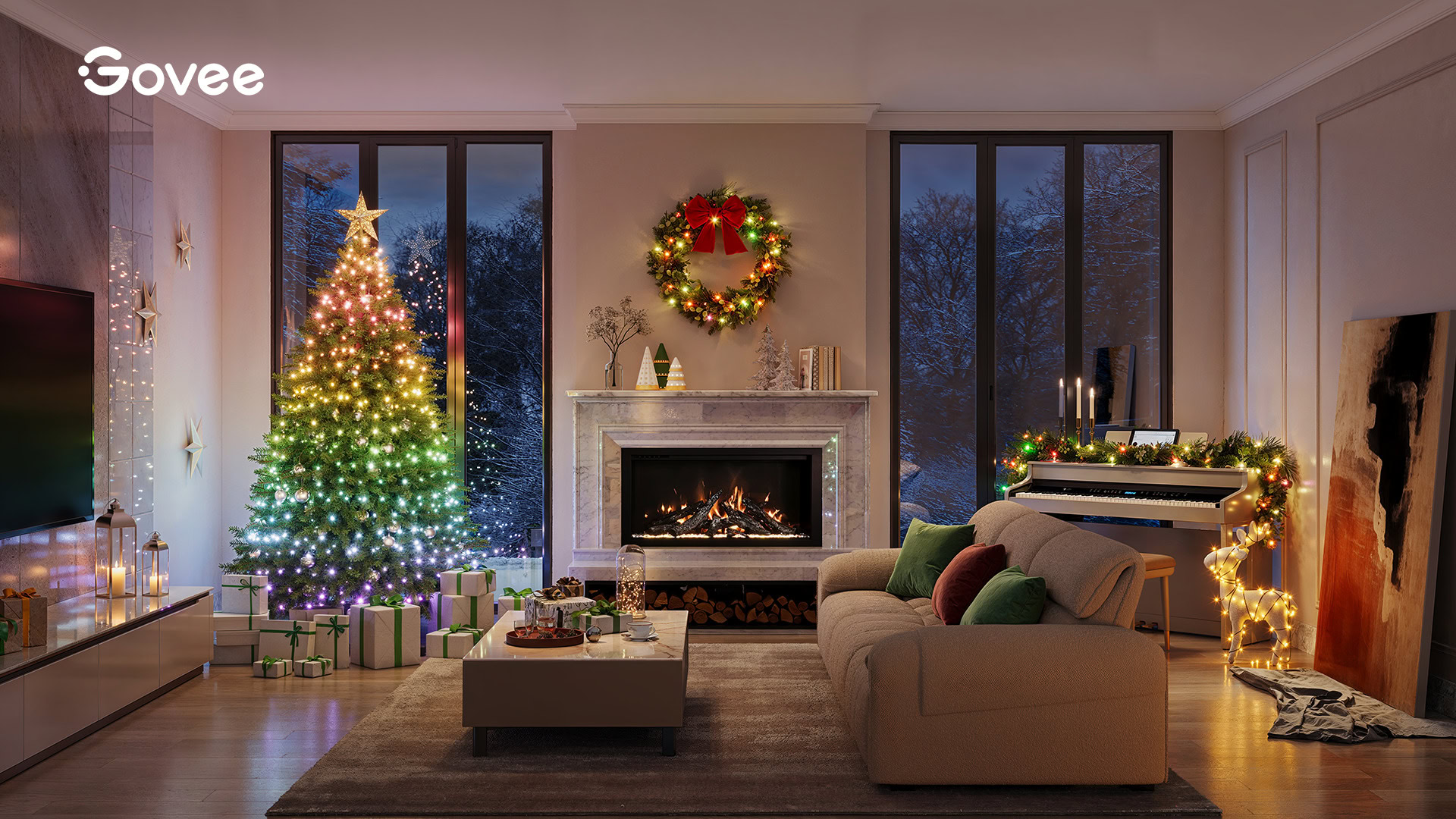 Govee Christmas Sparkle String Lights KV 1080x1920