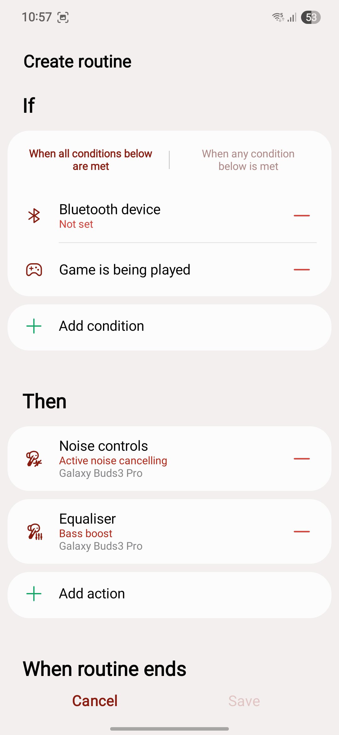 Modes and routines (1)