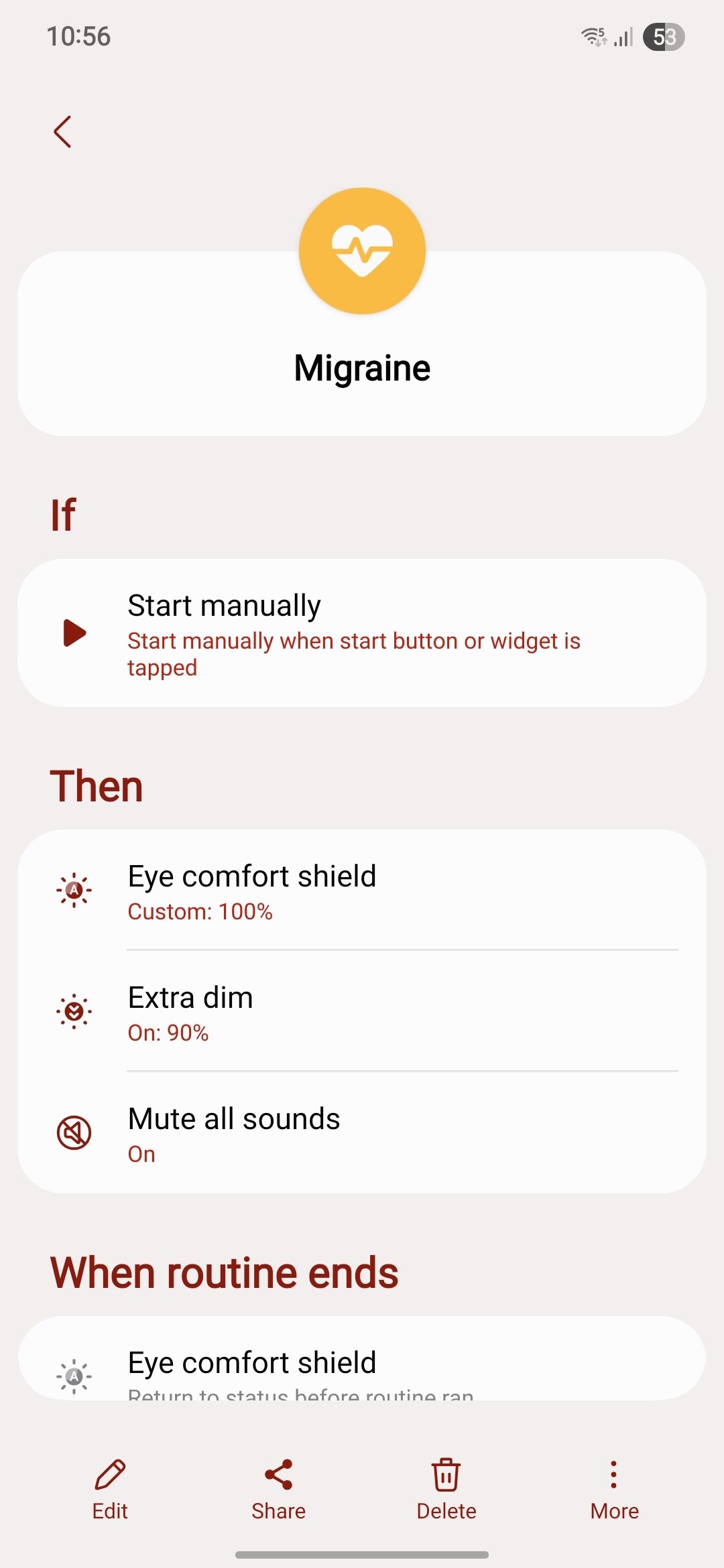 Modes and routines (2)