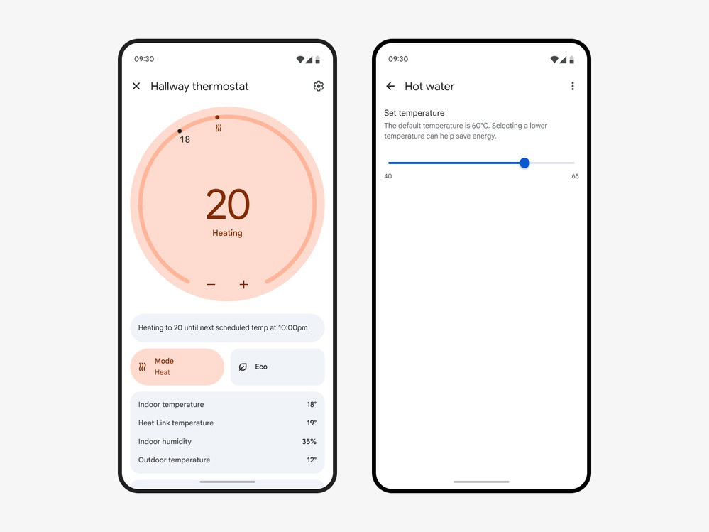 Nest Google Home Hot Water 3
