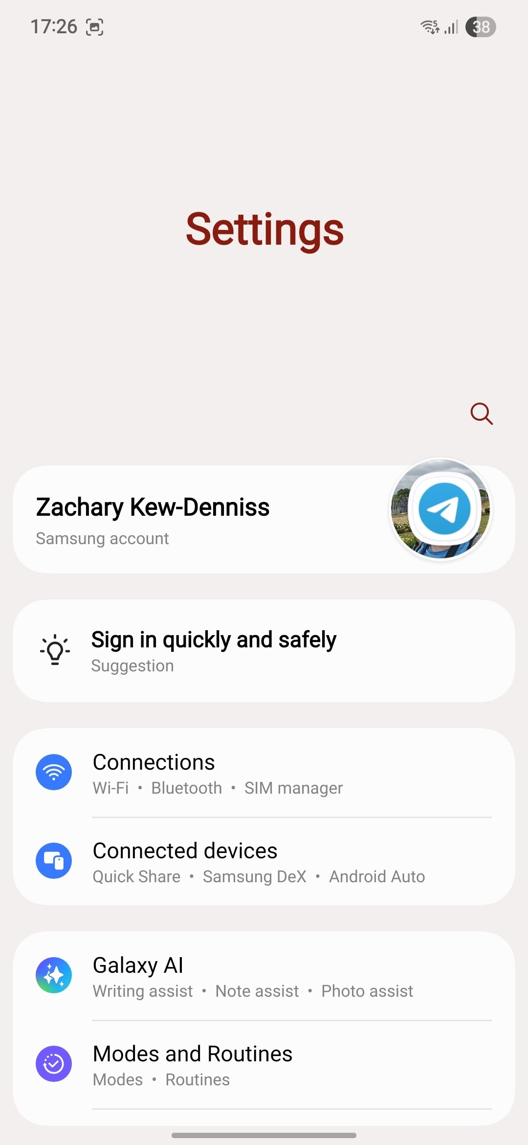 One UI pop up windows (2)