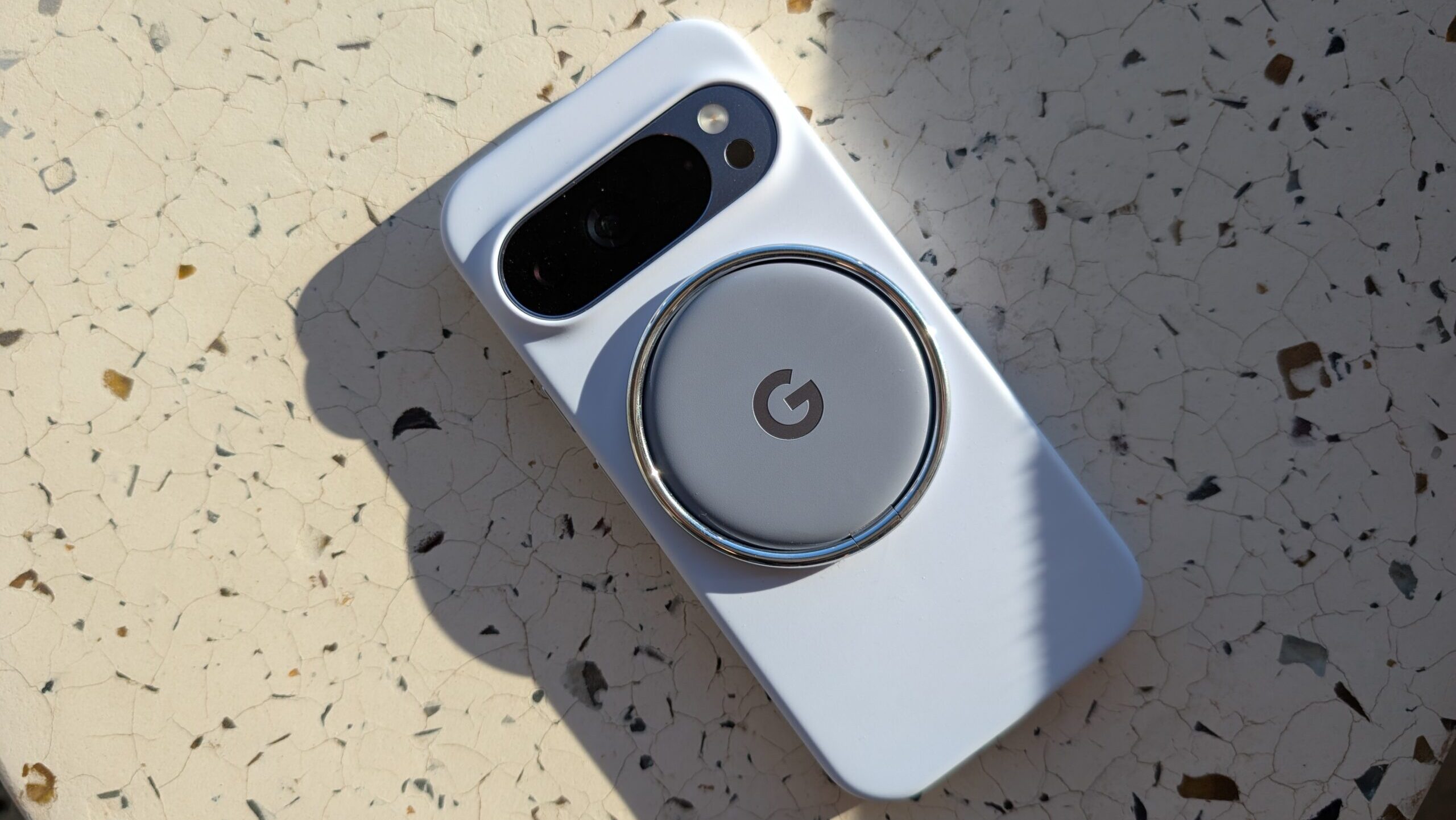 Pixel 10 Pro in Pixelsnap Case with Pixelsnap Ring Stand