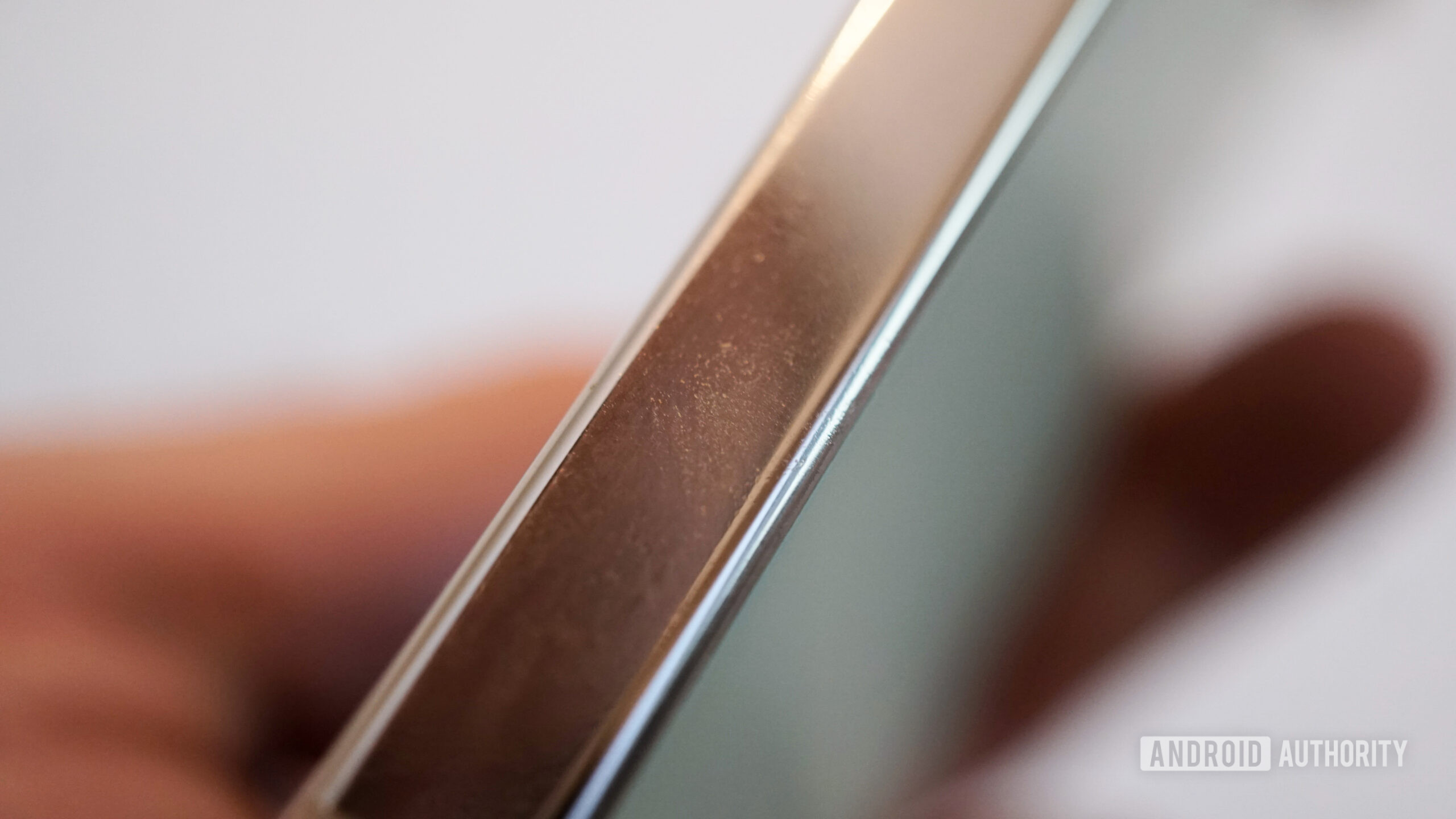 Pixel 10 Pro smudged frame