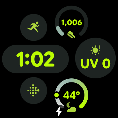 Pixel Weather on Wear OS 4