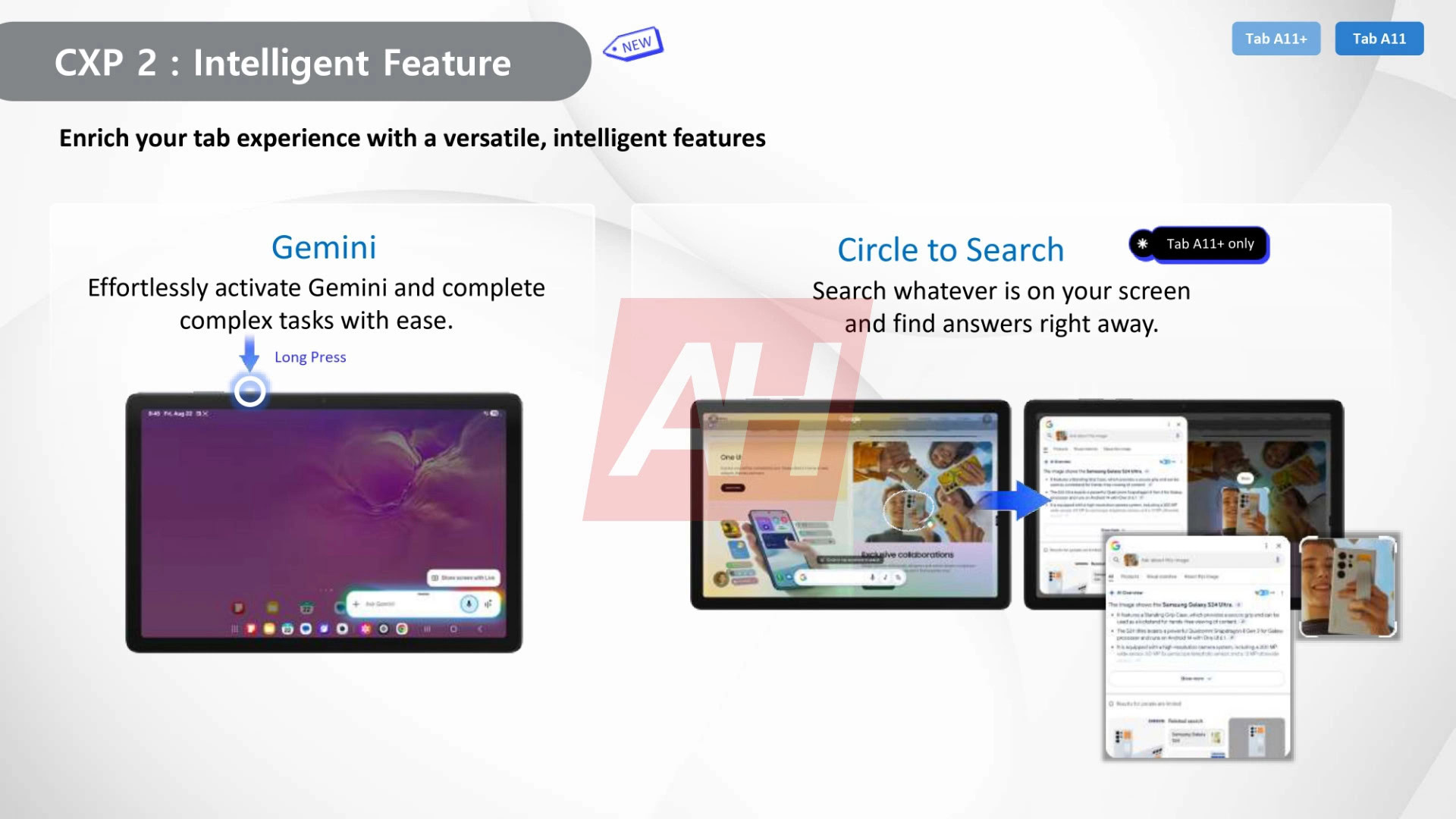 Samsung Galaxy Tab A11 series features marketing materials 3
