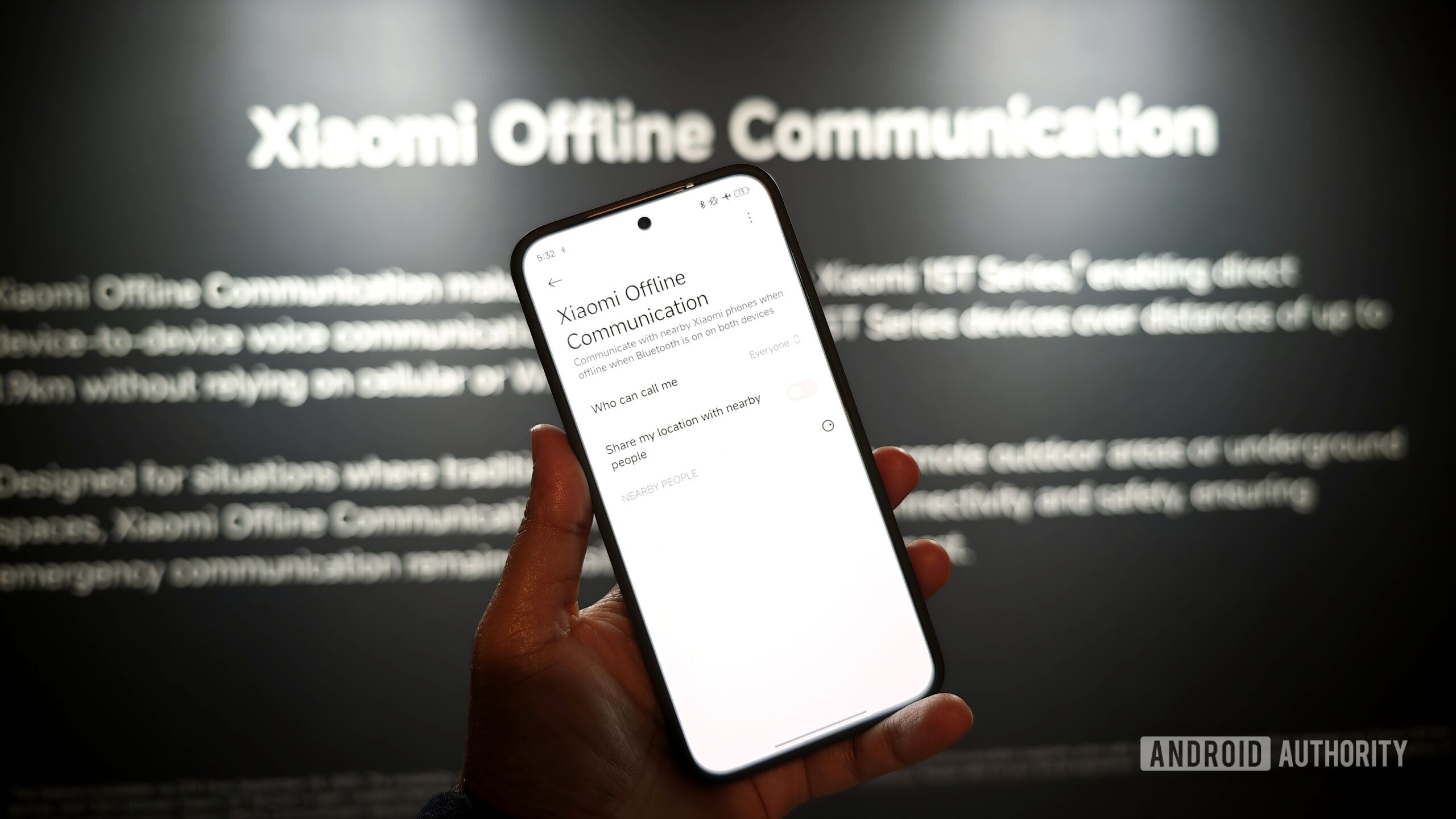Xiaomi Offline Communication on the Xiaomi 15T