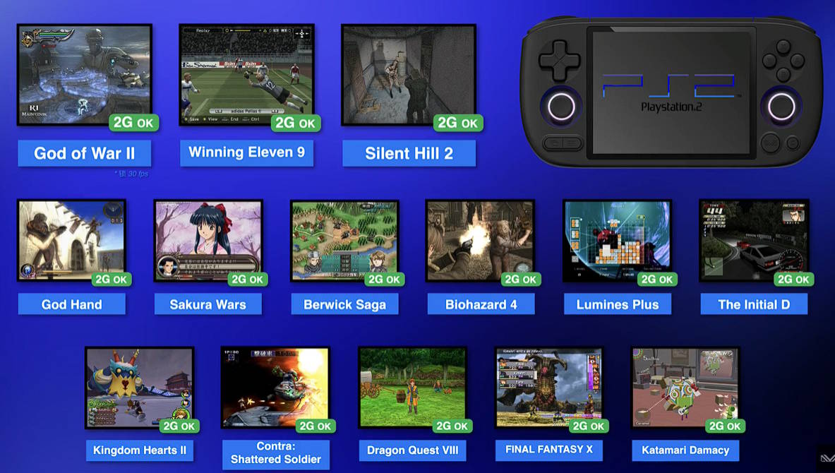 ayaneo pocket air mini ps2 compatibility