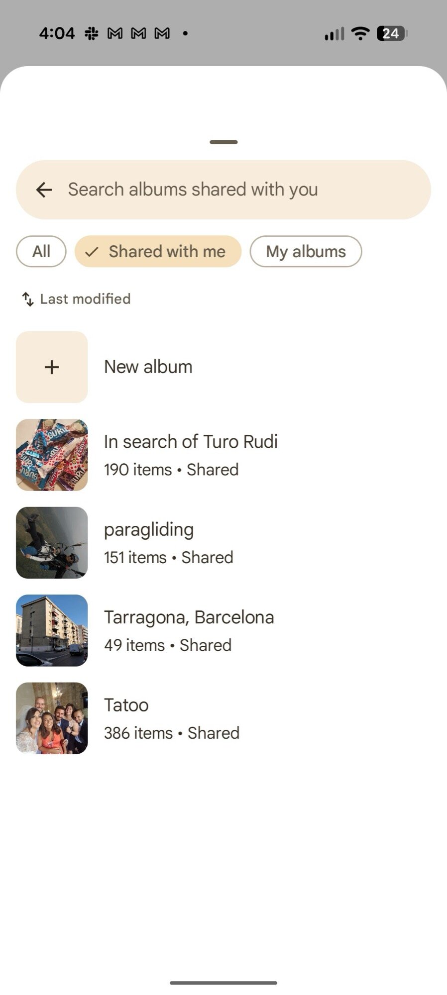 google photos add to album new 4