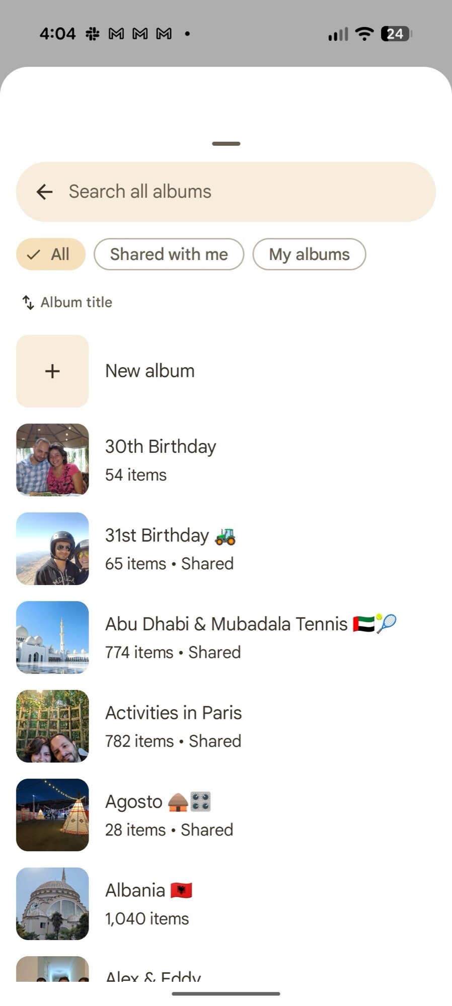 google photos add to album new 6