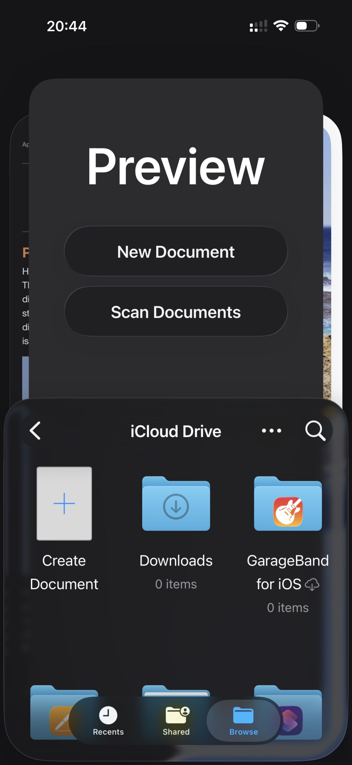 iOS 26 Preview app PDF editor 1
