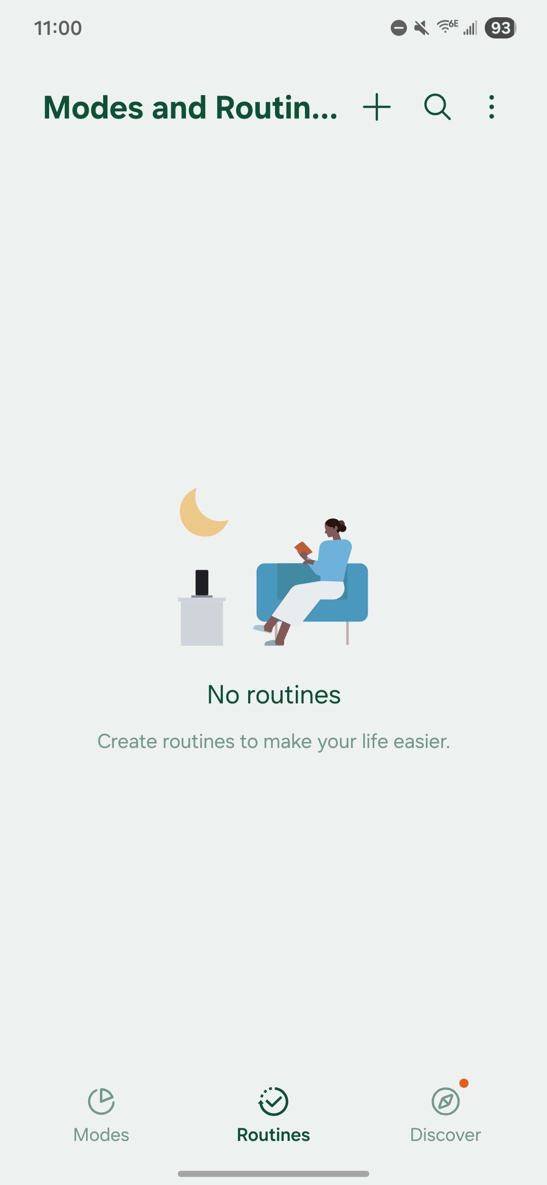Setting up Samsung Routines to find a lost phone.